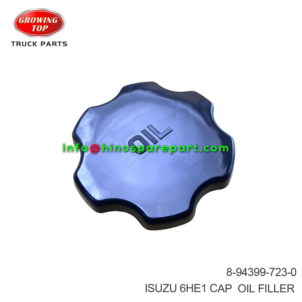 ISUZU 6HE1  CAP OIL FILLER  8-94399-723-0