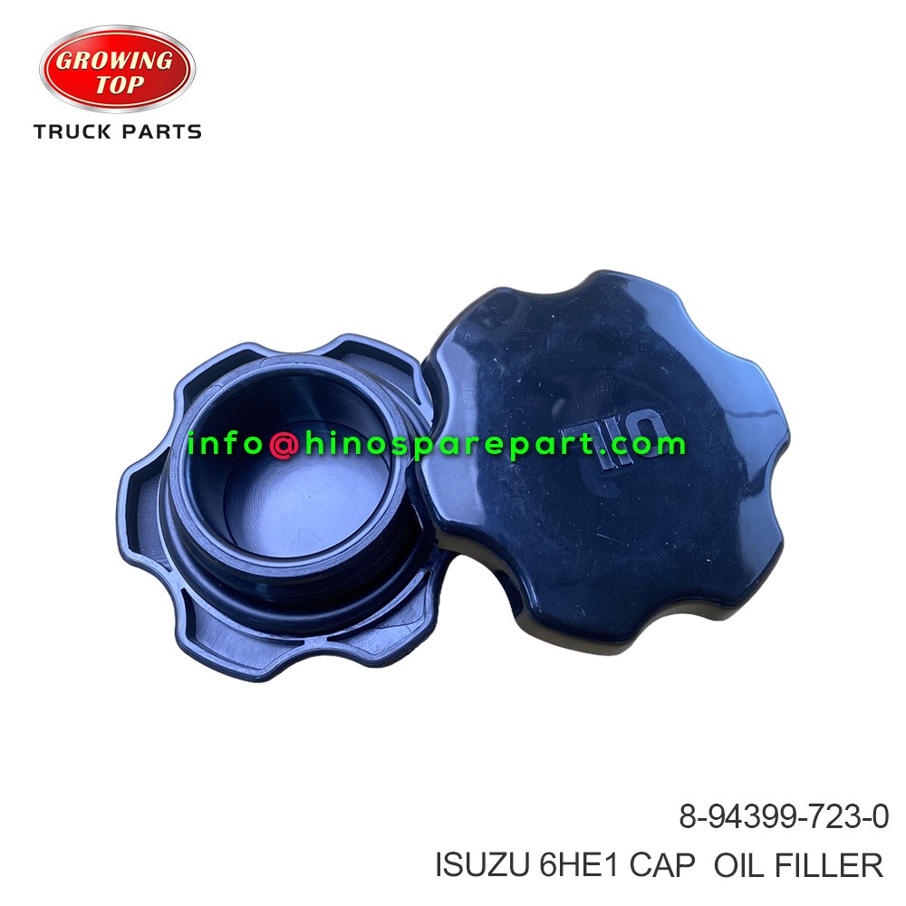 ISUZU 6HE1  CAP OIL FILLER  8-94399-723-0