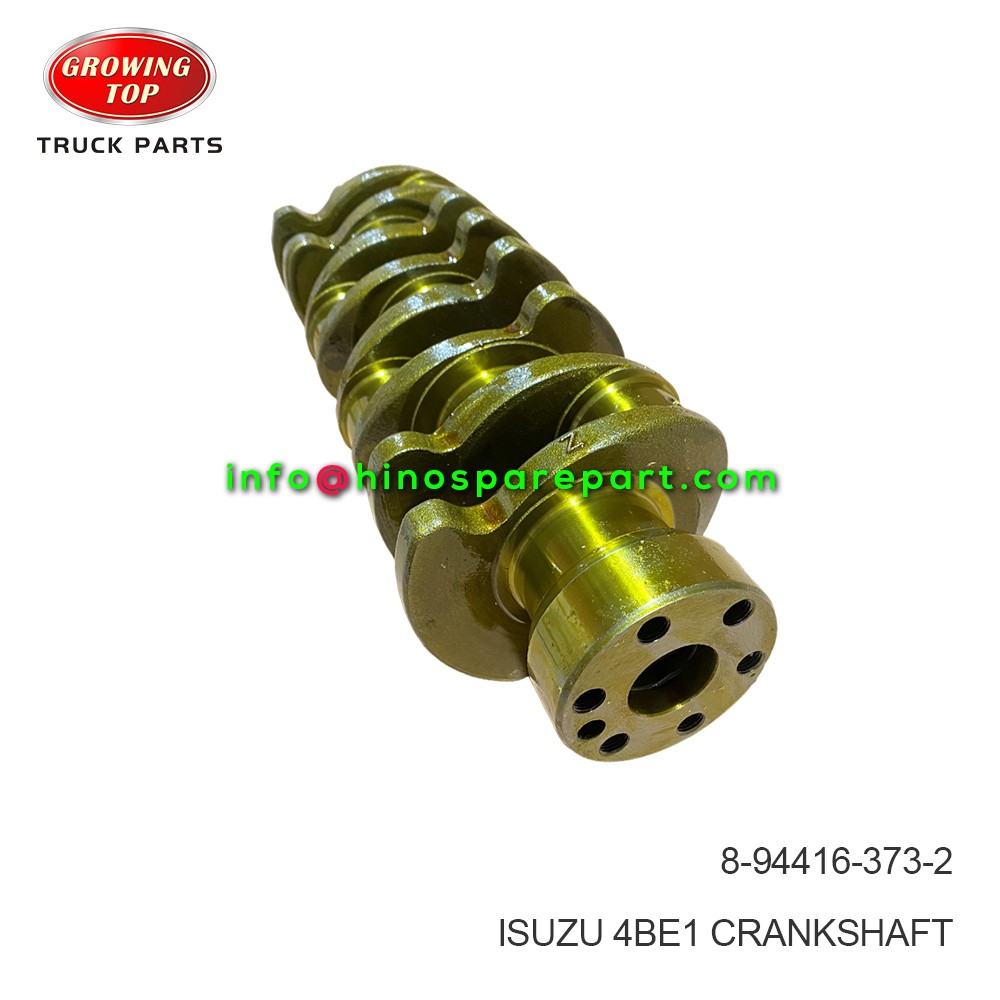 ISUZU 4BE1 CRANKSHAFT 8-94416-373-2