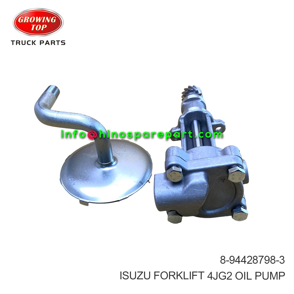 ISUZU FORKLIFT 4JG2 OIL PUMP 8-94428798-3