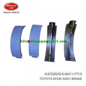 TOYOTA SHOE ASSY  BRAKE 8-97020250