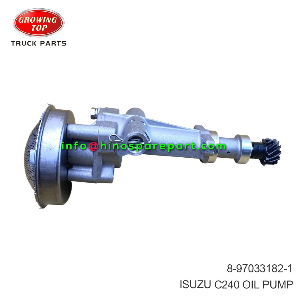 ISUZU C240 OIL PUMP  8-97033182-1