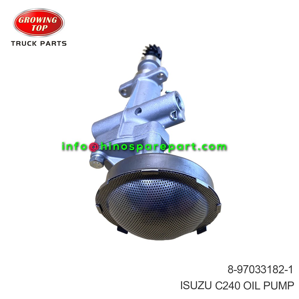 ISUZU C240 OIL PUMP  8-97033182-1