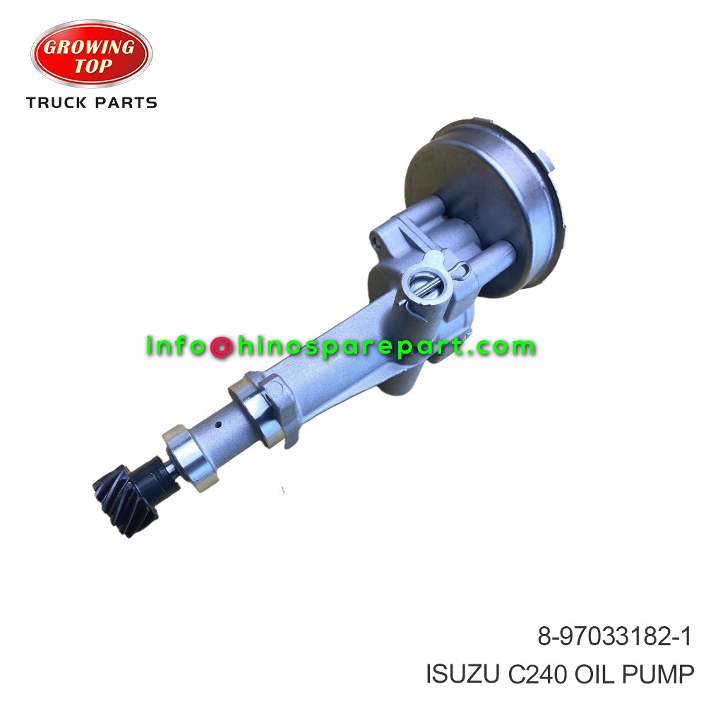 ISUZU C240 OIL PUMP  8-97033182-1