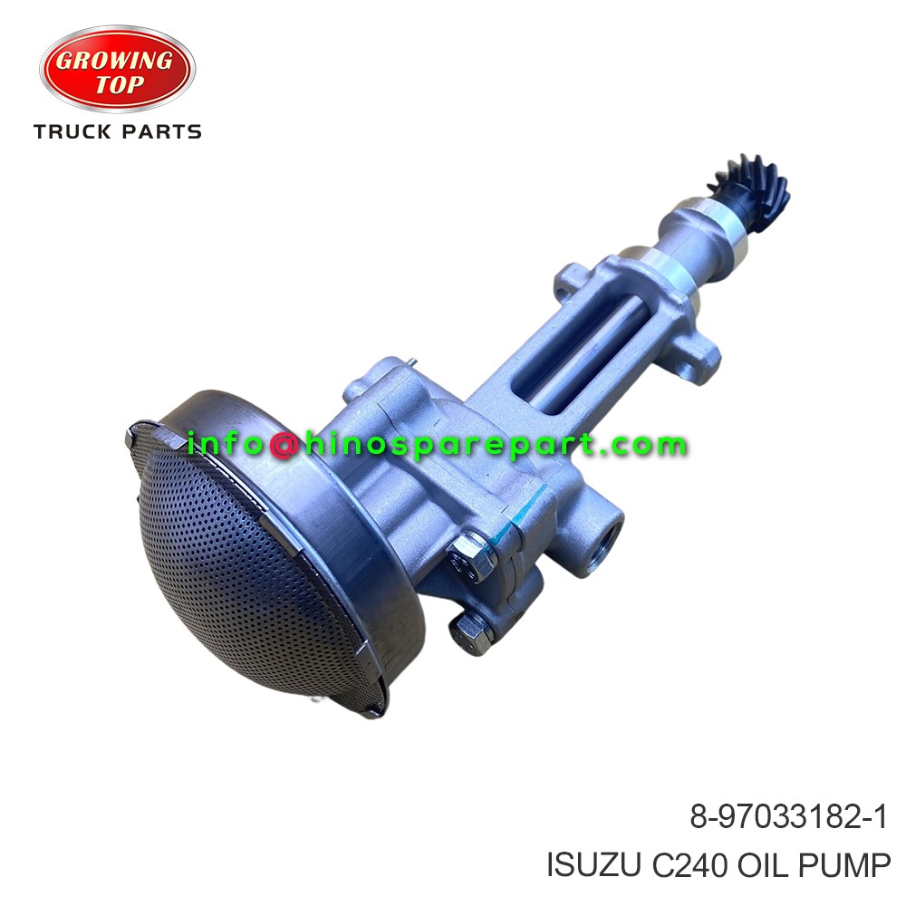 ISUZU C240 OIL PUMP  8-97033182-1