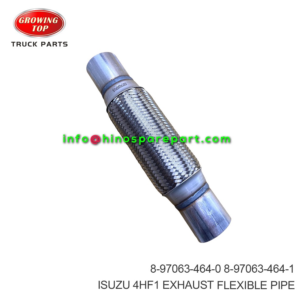 ISUZU 4HF1 EXHAUST FLEXIBLE PIPE 8-97063-464-0