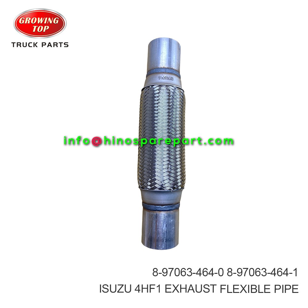 ISUZU 4HF1 EXHAUST FLEXIBLE PIPE 8-97063-464-0