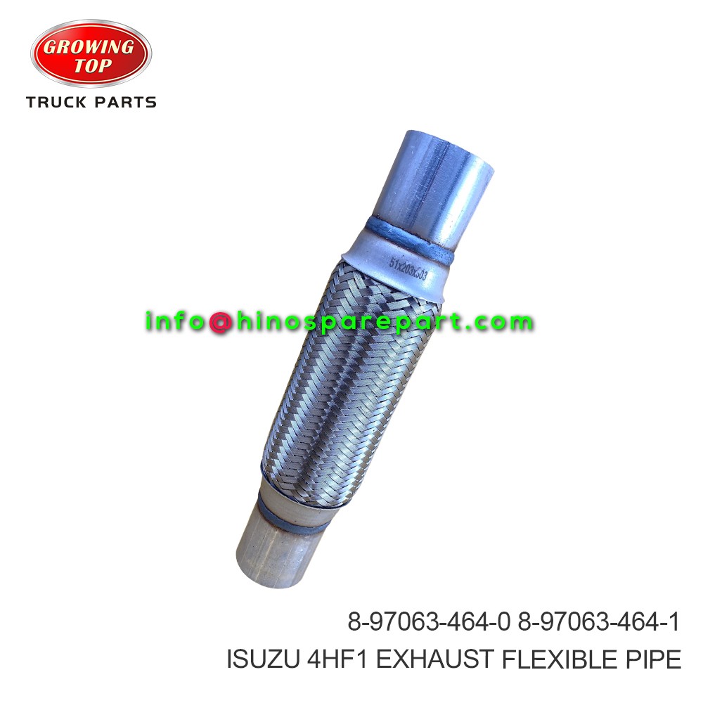 ISUZU 4HF1 EXHAUST FLEXIBLE PIPE 8-97063-464-0