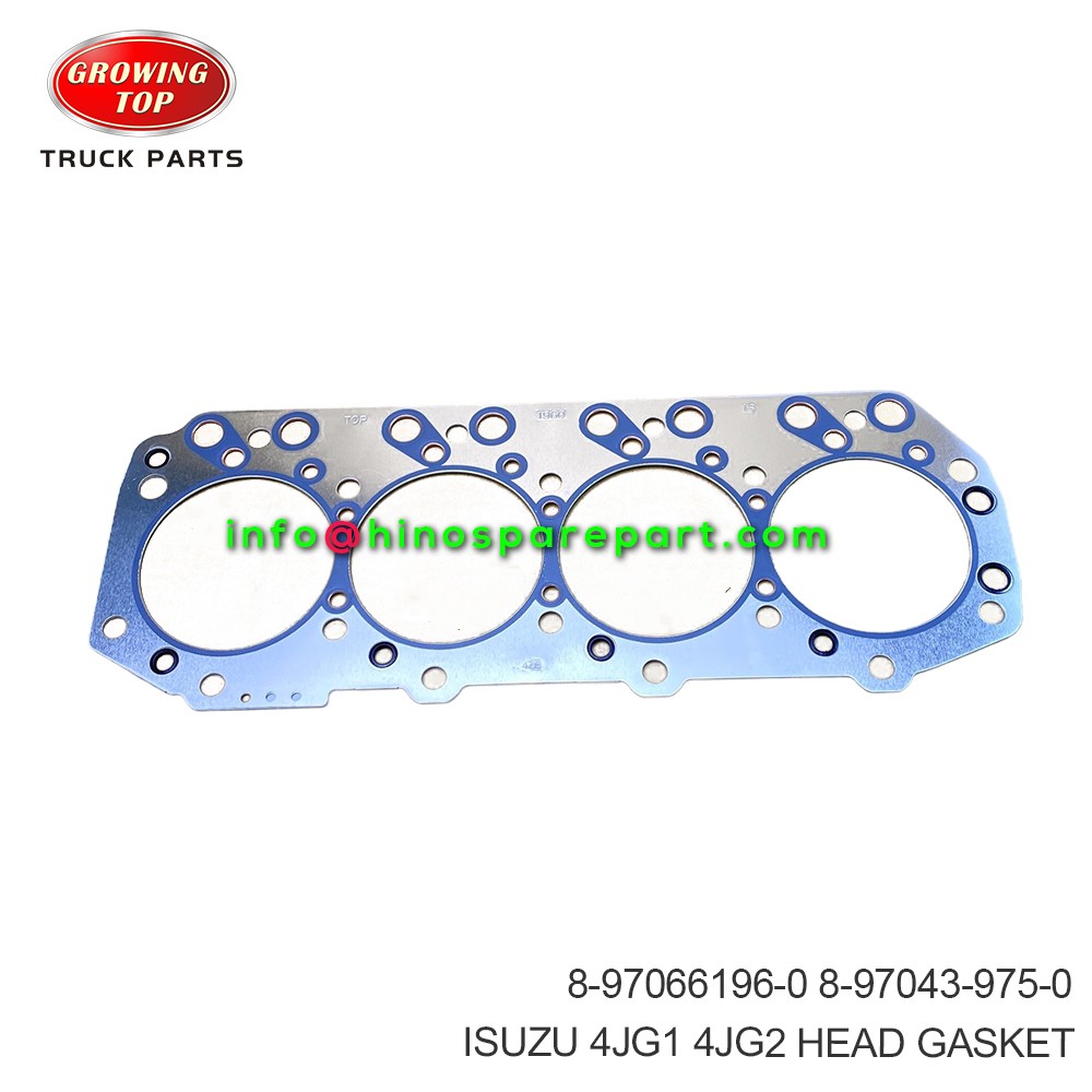 ISUZU 4JG1 4JG2 HEAD GASKET 8-97066196-0