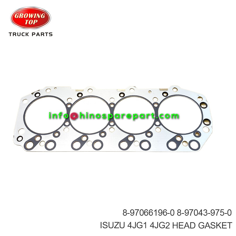 ISUZU 4JG1 4JG2 HEAD GASKET 8-97066196-0
