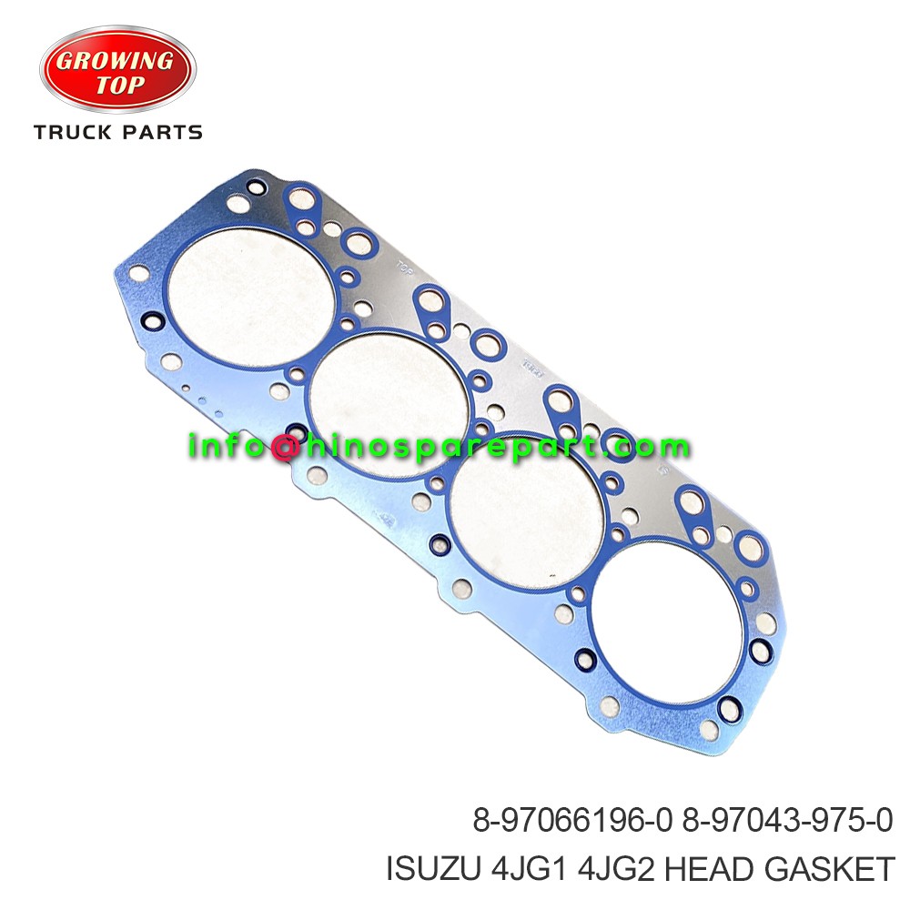 ISUZU 4JG1 4JG2 HEAD GASKET 8-97066196-0