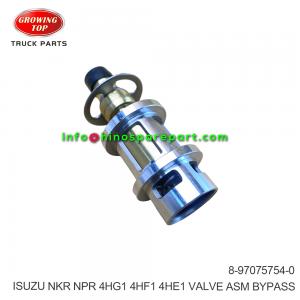 ISUZU NKR NPR 4HG1 4HF1 4HE1 VALVE ASM BYPASS 8-97075754-0