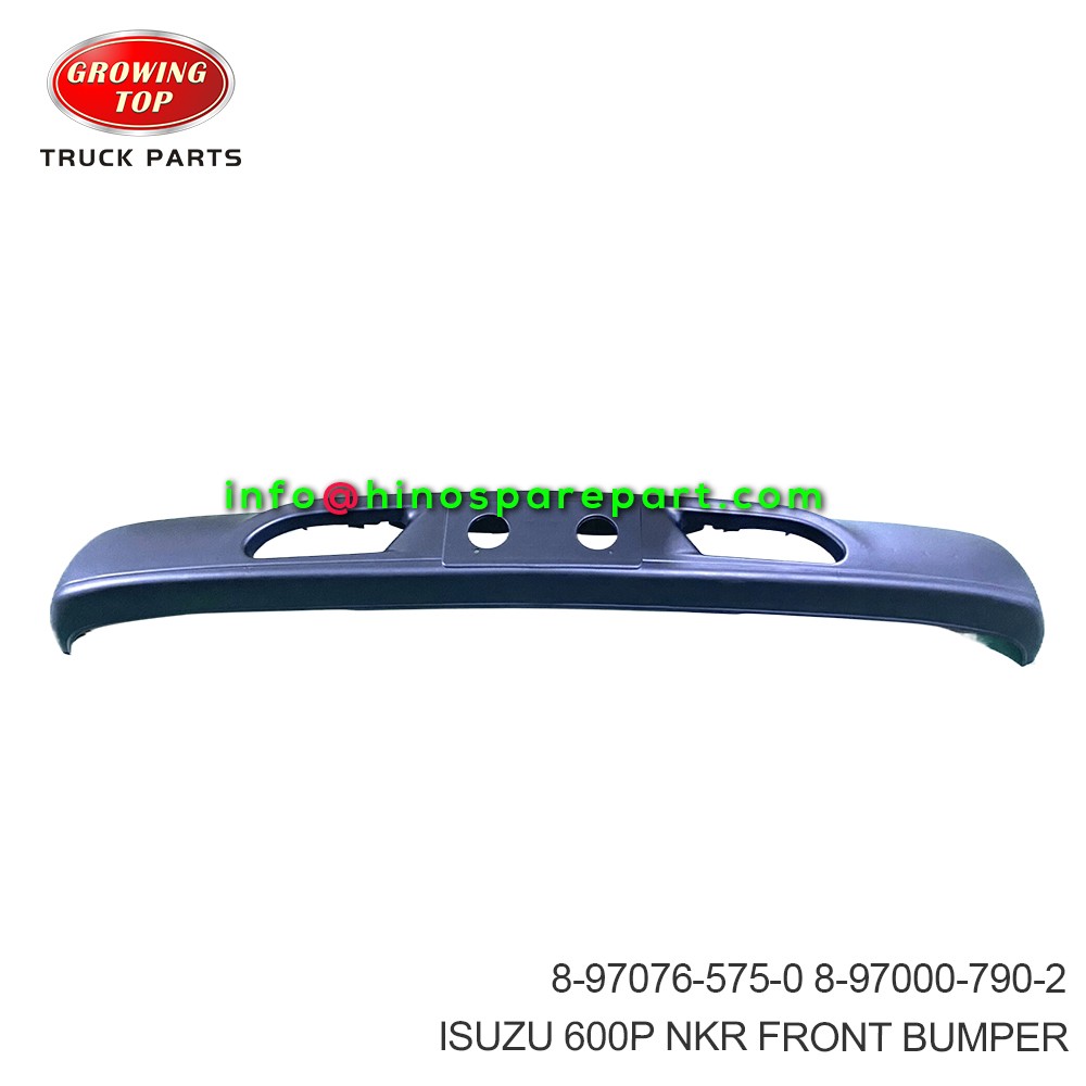 ISUZU 600P NKR FRONT BUMPER 8-97076-575-0