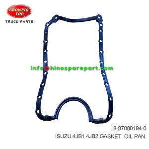ISUZU 4JB1 4JB2 GASKET OIL PAN  8-97080194-0