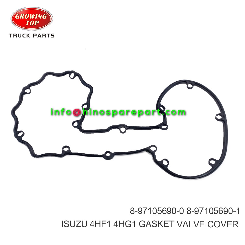 ISUZU 4HF1 4HG1 GASKET VALVE COVER 8-97105690-0