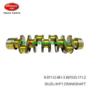 ISUZU 4HF1 CRANKSHAFT 8-97112-981-3