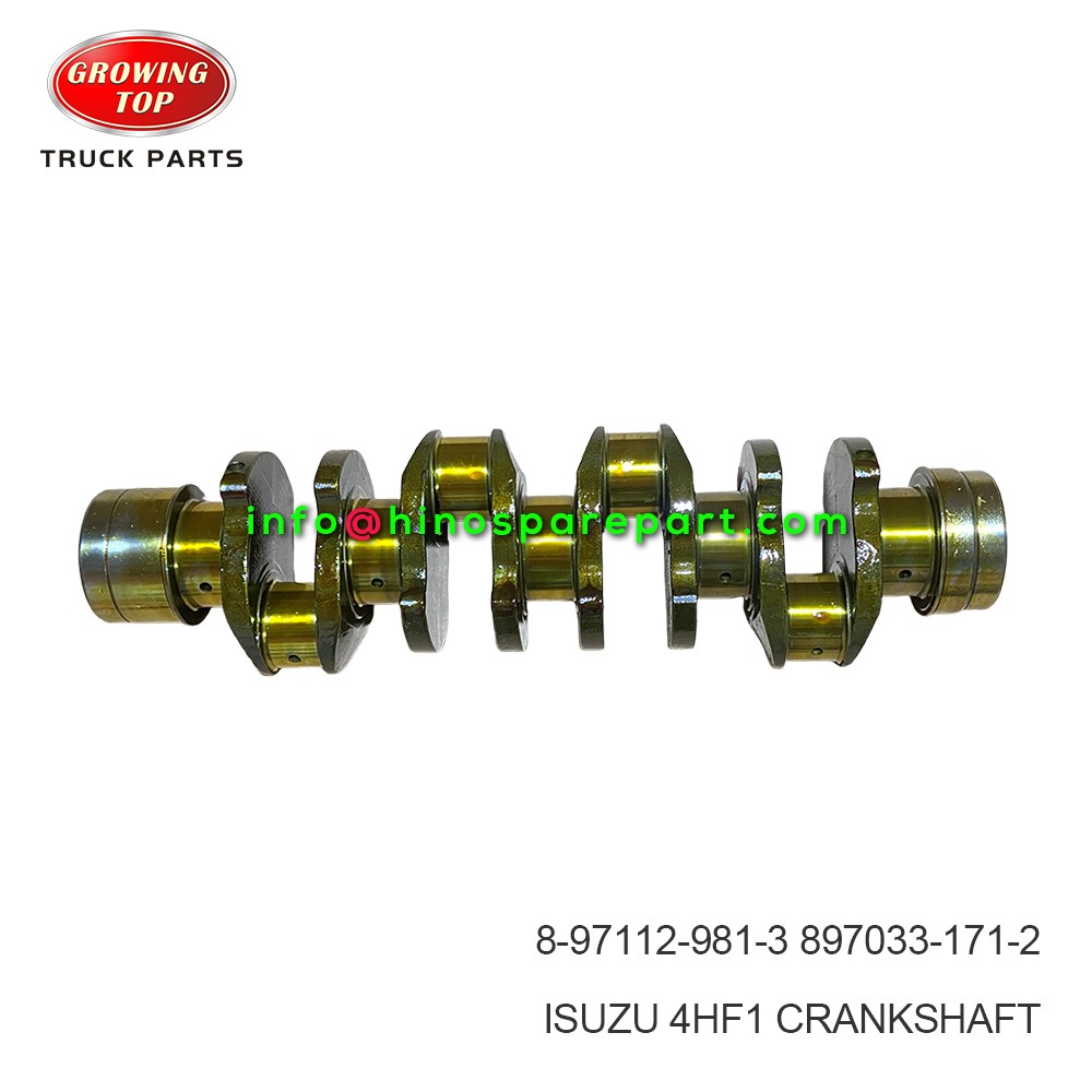 ISUZU 4HF1 CRANKSHAFT 8-97112-981-3