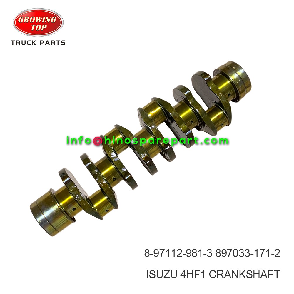 ISUZU 4HF1 CRANKSHAFT 8-97112-981-3