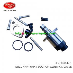 ISUZU 4HK1 6HK1 SUCTION CONTROL VALVE 8-97145449-1