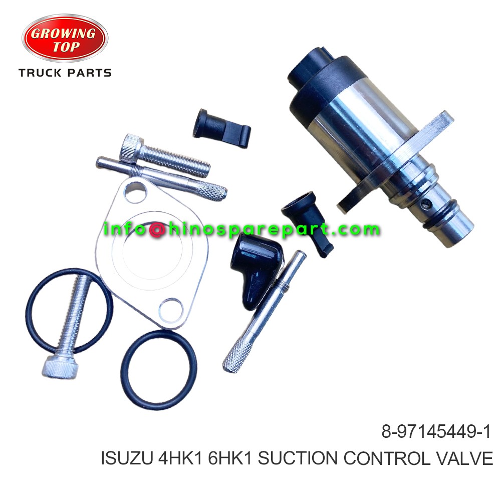 ISUZU 4HK1 6HK1 SUCTION CONTROL VALVE 8-97145449-1