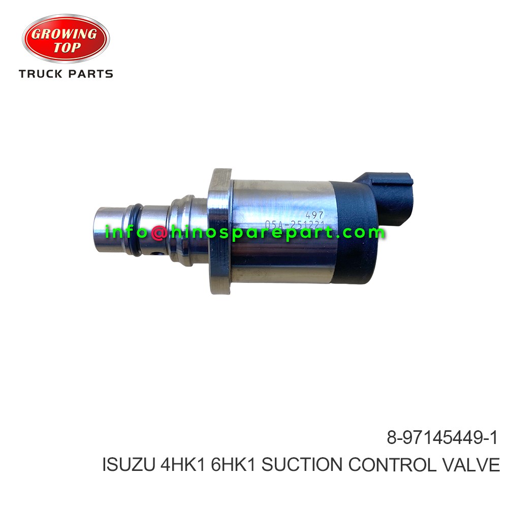 ISUZU 4HK1 6HK1 SUCTION CONTROL VALVE 8-97145449-1