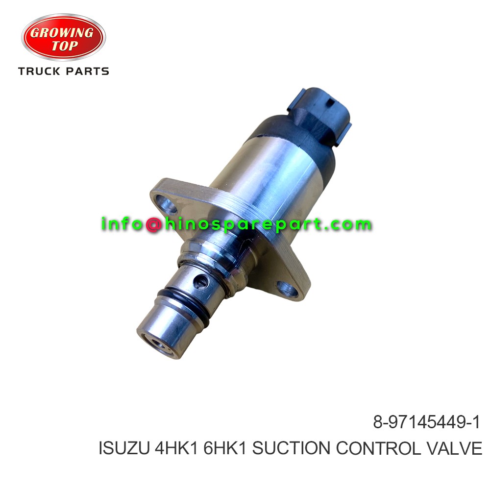ISUZU 4HK1 6HK1 SUCTION CONTROL VALVE 8-97145449-1