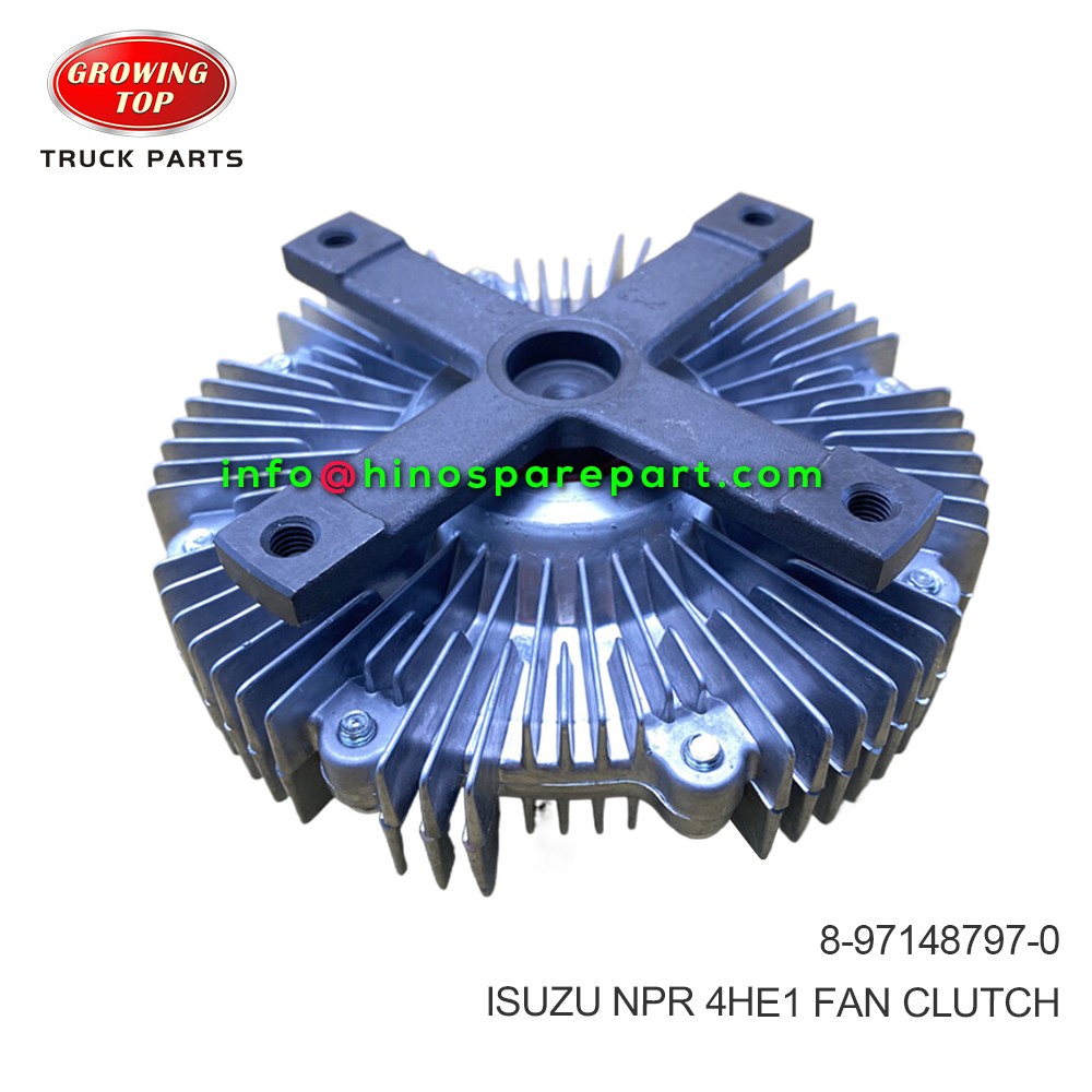 ISUZU NPR 4HE1 FAN CLUTCH 8-97148797-0