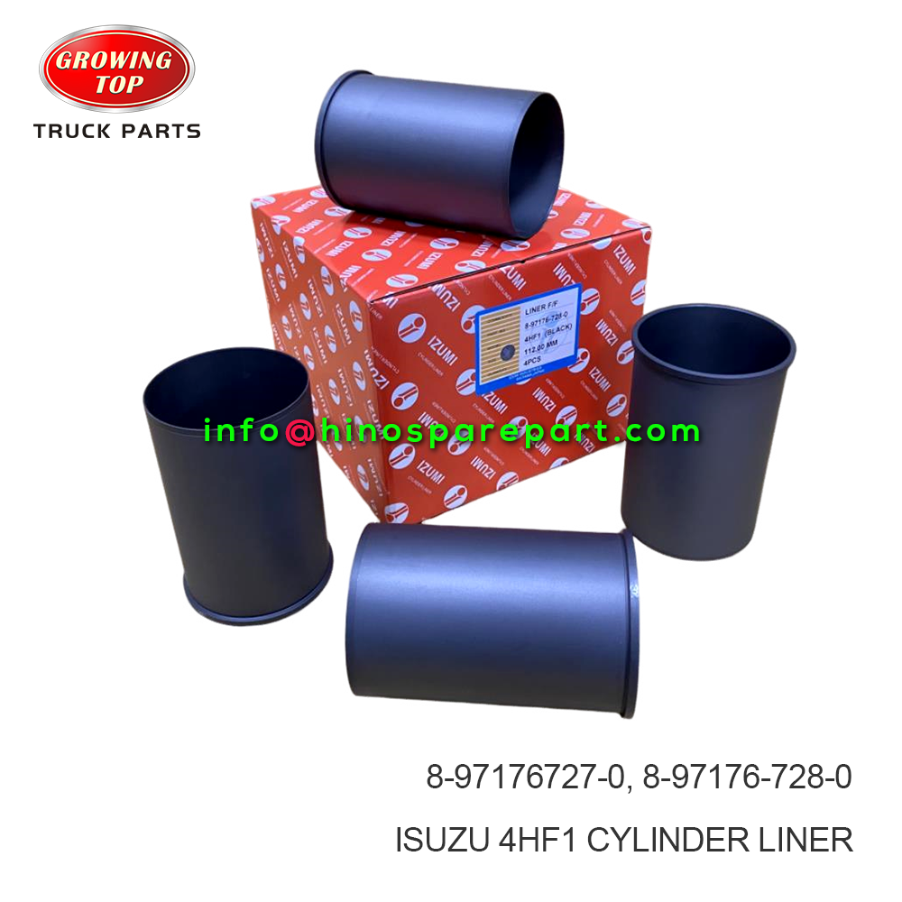 ISUZU 4HF1 CYLINDER LINER 8-97176727-0
