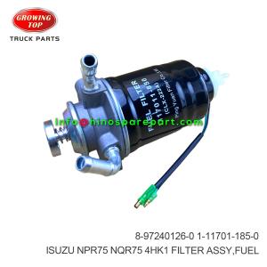 ISUZU NPR75 FILTER ASSY FUEL 8-97240126-0