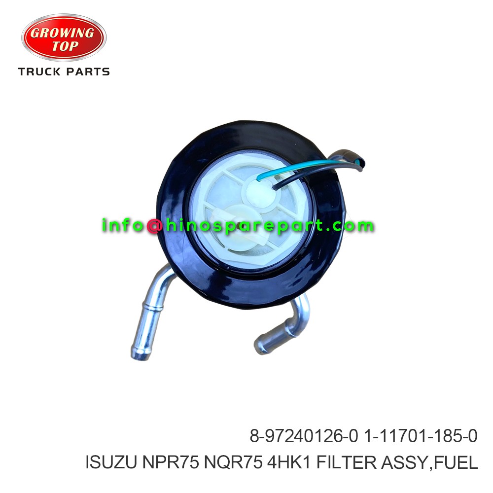 ISUZU NPR75 FILTER ASSY FUEL 8-97240126-0