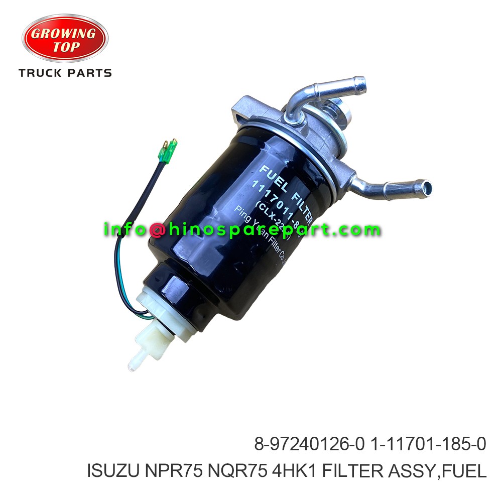 ISUZU NPR75 FILTER ASSY FUEL 8-97240126-0