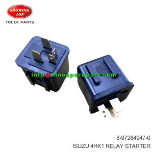 ISUZU 4HK1 RELAY STARTER 8-97264947-0