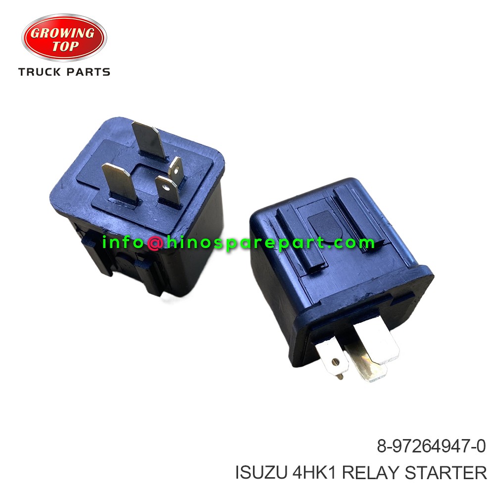 ISUZU 4HK1 RELAY STARTER 8-97264947-0