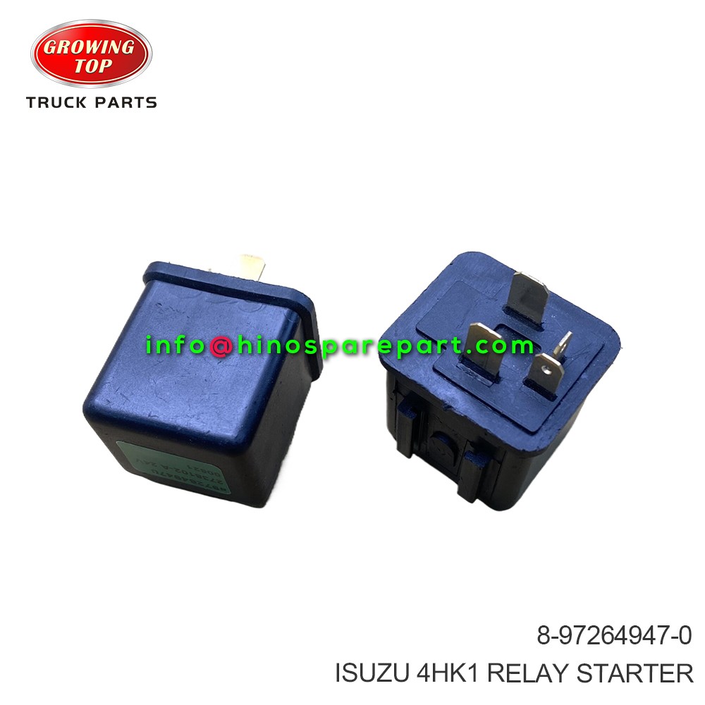 ISUZU 4HK1 RELAY STARTER 8-97264947-0