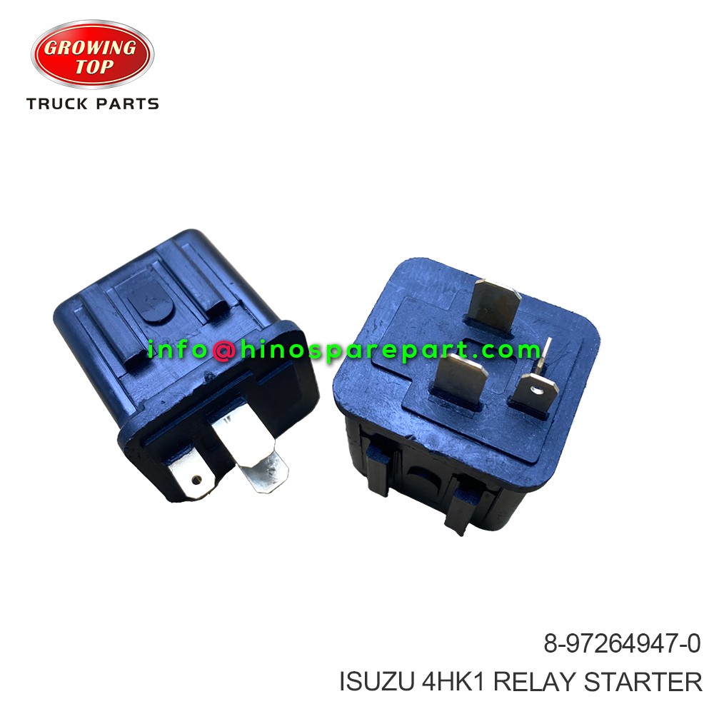 ISUZU 4HK1 RELAY STARTER 8-97264947-0