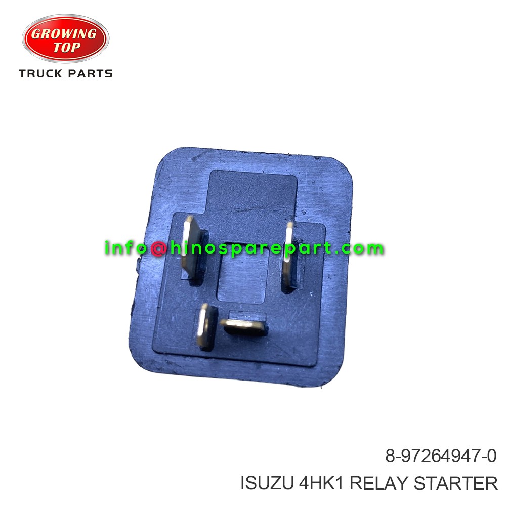 ISUZU 4HK1 RELAY STARTER 8-97264947-0