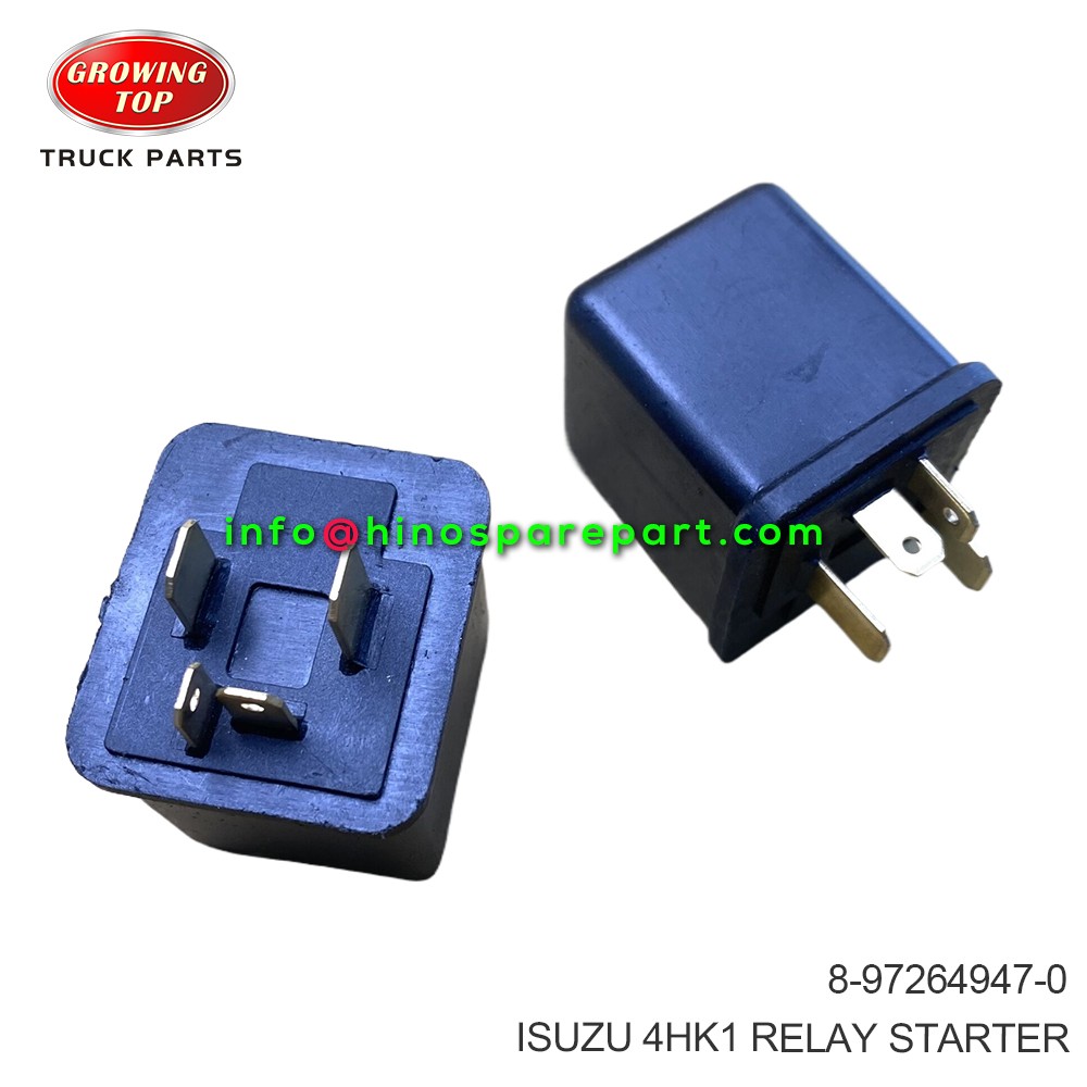 ISUZU 4HK1 RELAY STARTER 8-97264947-0