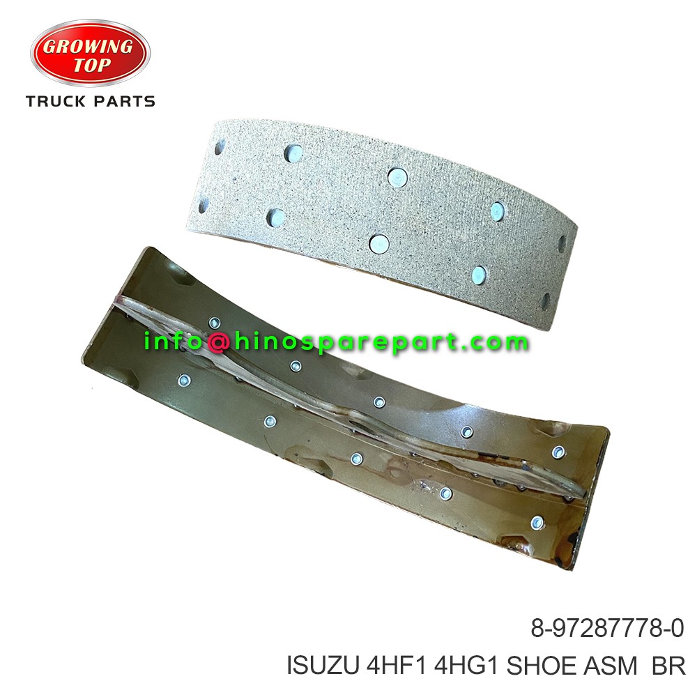ISUZU 4HF1 4HG1 SHOE ASM BR 8-97287778-0