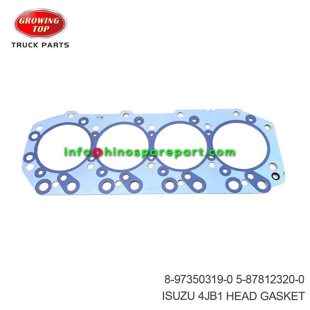 ISUZU 4JB1 HEAD GASKET 8-97350319-0