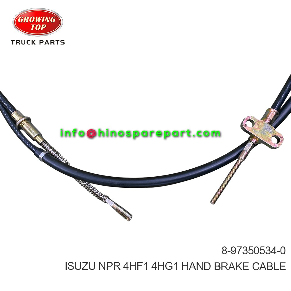 ISUZU NPR 4HF1 4HG1 HAND BRAKE CABLE 8-97350534-0