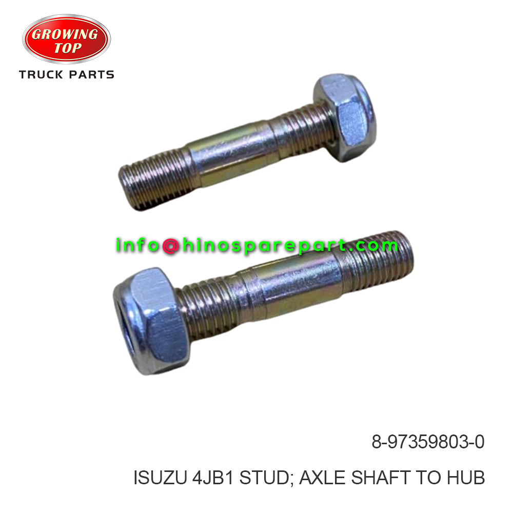 ISUZU 4JB1 STUD AXLE SHAFT TO HUB 8-97359803-0