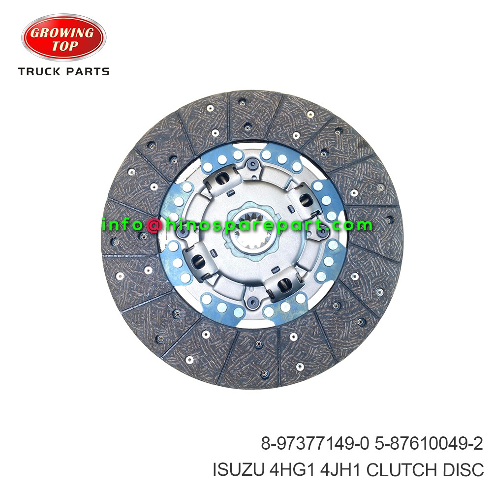 ISUZU 4HG1 4JH1 CLUTCH DISC 8-97377149-0