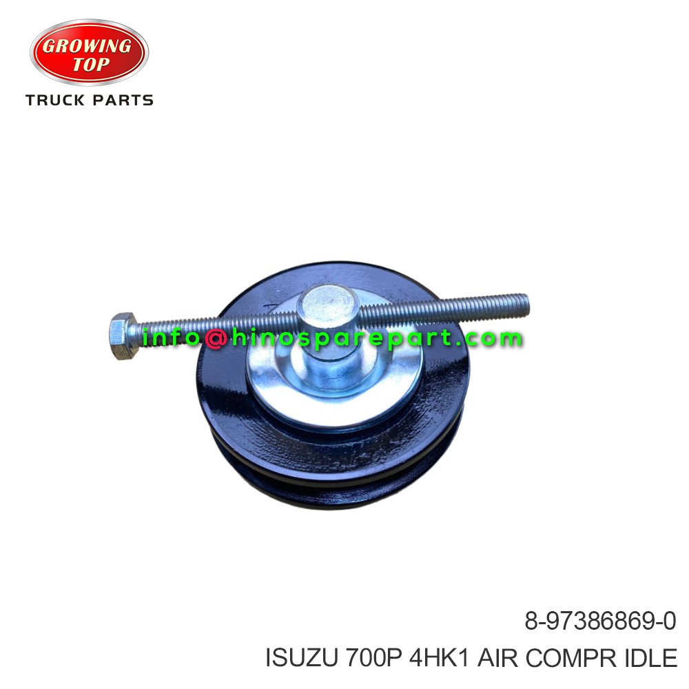 ISUZU 700P 4HK1 AIR COMPR IDLE 8-97386869-0