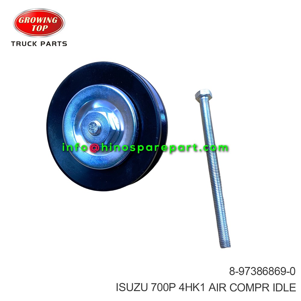 ISUZU 700P 4HK1 AIR COMPR IDLE 8-97386869-0