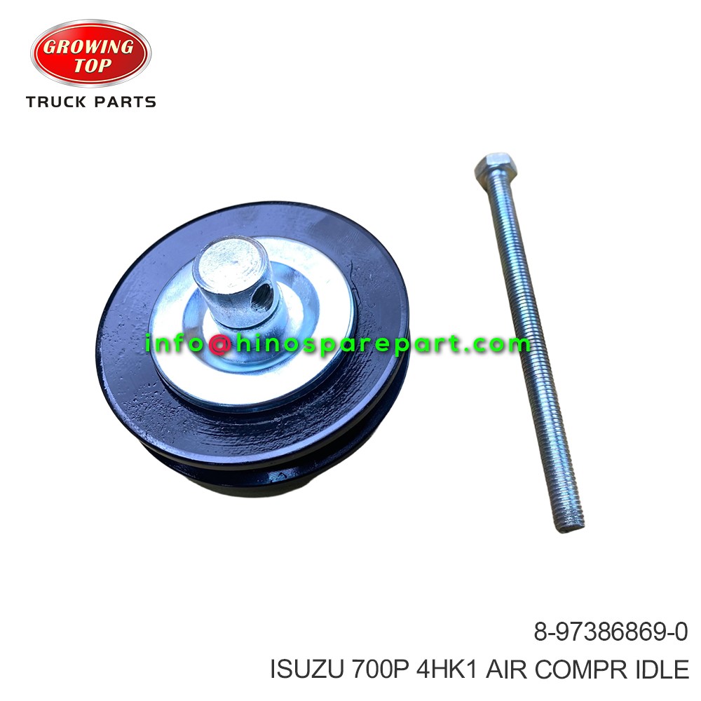 ISUZU 700P 4HK1 AIR COMPR IDLE 8-97386869-0