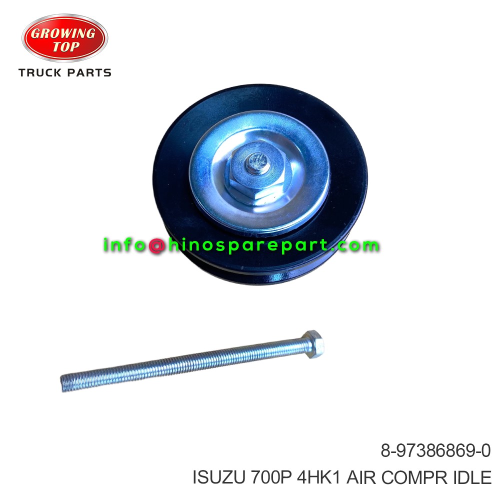 ISUZU 700P 4HK1 AIR COMPR IDLE 8-97386869-0