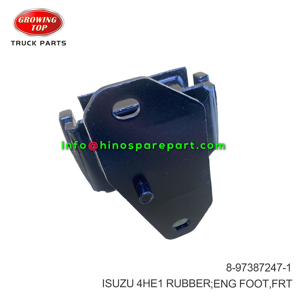 ISUZU 4HE1 RUBBER ENG FOOT FRT 8-97387247-1