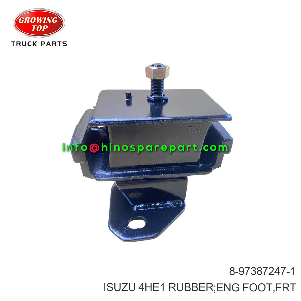 ISUZU 4HE1 RUBBER ENG FOOT FRT 8-97387247-1