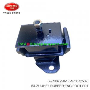 ISUZU 4HE1 RUBBER ENG FOOT FRT 8-97387250-1