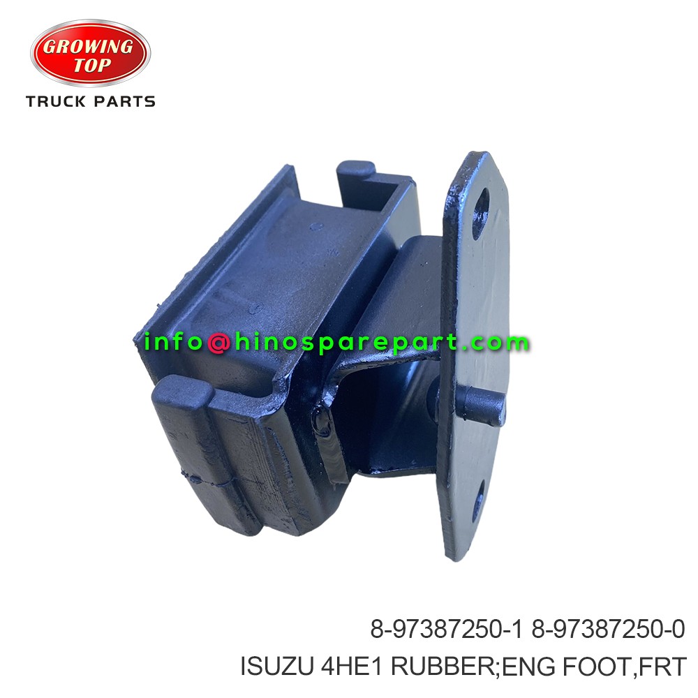 ISUZU 4HE1 RUBBER ENG FOOT FRT 8-97387250-1